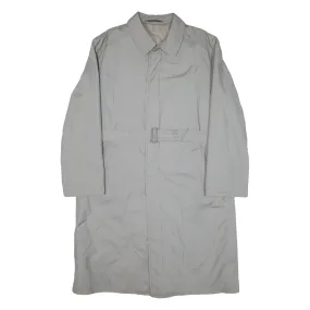 SCHILD Insulated Mens Trench Coat Grey XL